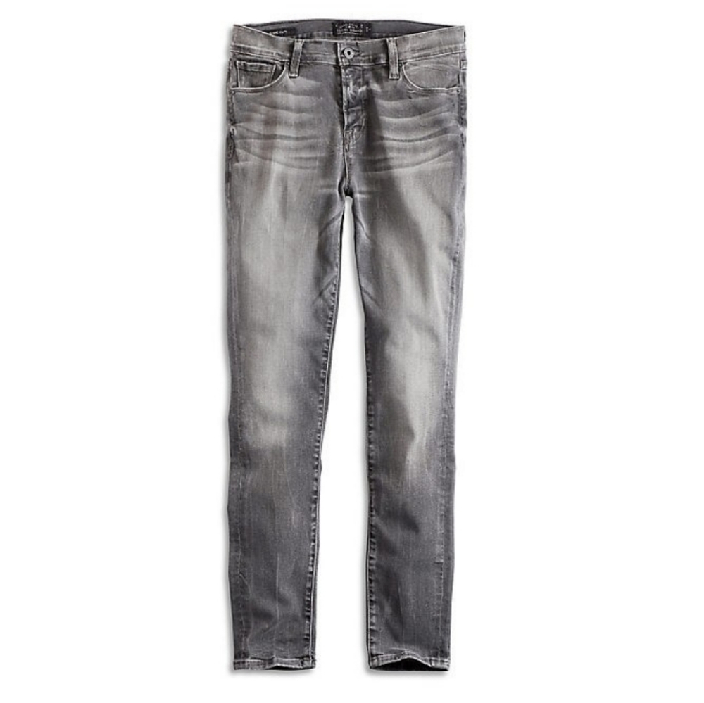 Lucky brooke skinny gray jeans